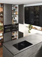 Cuisines Elite Riva, Décor béton gris terre 2