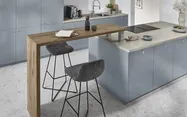 Cuisines Elite Senso, Bleu ciel mat premium 2