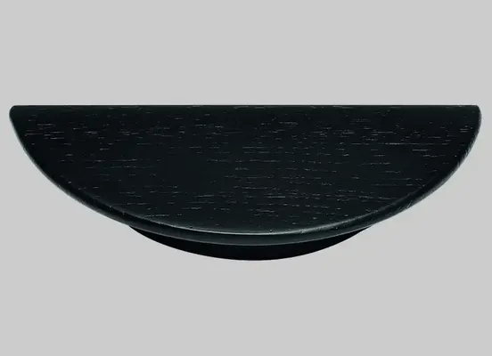 Poignée en bois, Chêne / Noir Poignée en bois, Chêne / Noir
