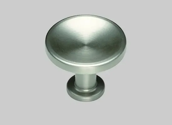 Bouton métallique, Couleur inox Bouton métallique, Couleur inox