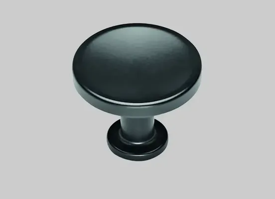 Bouton métallique, Noir Bouton métallique, Noir
