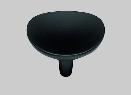 Bouton métallique, Noir Bouton métallique, Noir