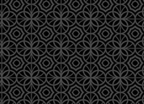 Décor kaléidoscope noir Décor kaléidoscope noir