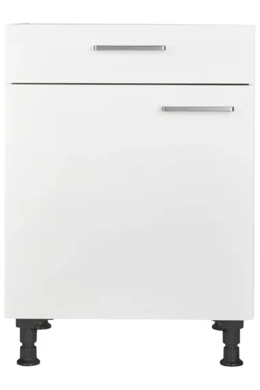 Cuisines Elite Meuble bas largeur 60 cm, 1 tiroir, 1 porte Cuisines Elite Meuble bas largeur 60 cm, 1 tiroir, 1 porte