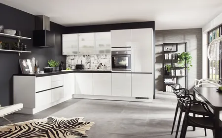 Cuisines Elite Blanc alpin brillant Cuisines Elite Blanc alpin brillant