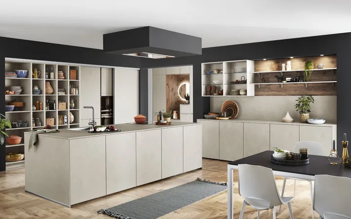 Cuisines Elite Riva, Décor béton sable fin 0