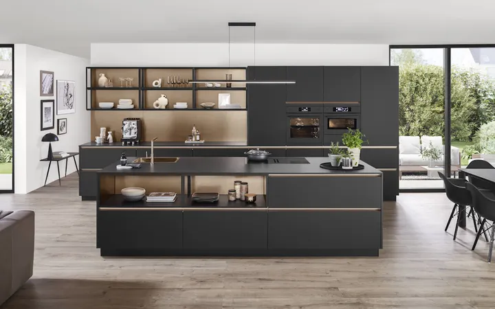 Cuisines Elite Senso, noir mat premium 0