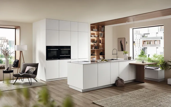 Cuisines Elite Easytouch Blanc alpin ultra mat 1