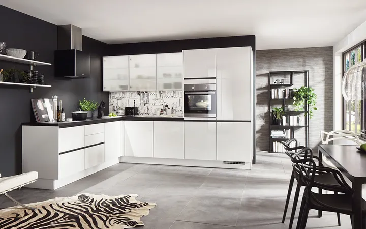 Cuisines Elite Blanc alpin brillant 0