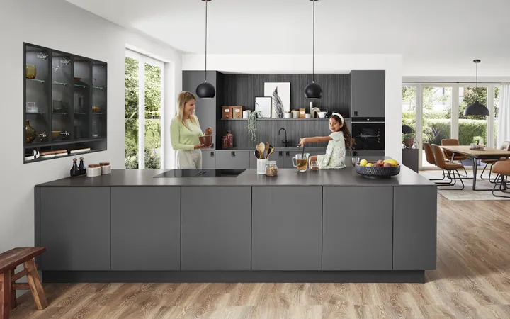 Cuisines Elite Senso, Gris ardoise mat premium 0