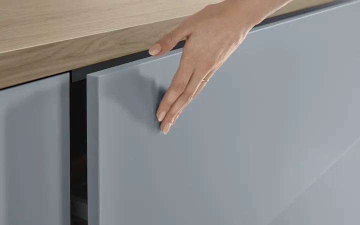 Cuisines Elite Senso, Bleu ciel mat premium 3