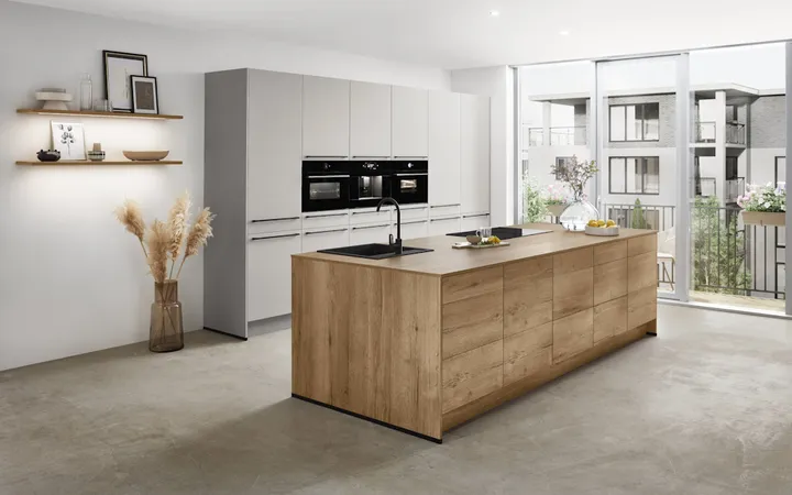 Cuisines Elite Softline, Gris soie mat parfait 1