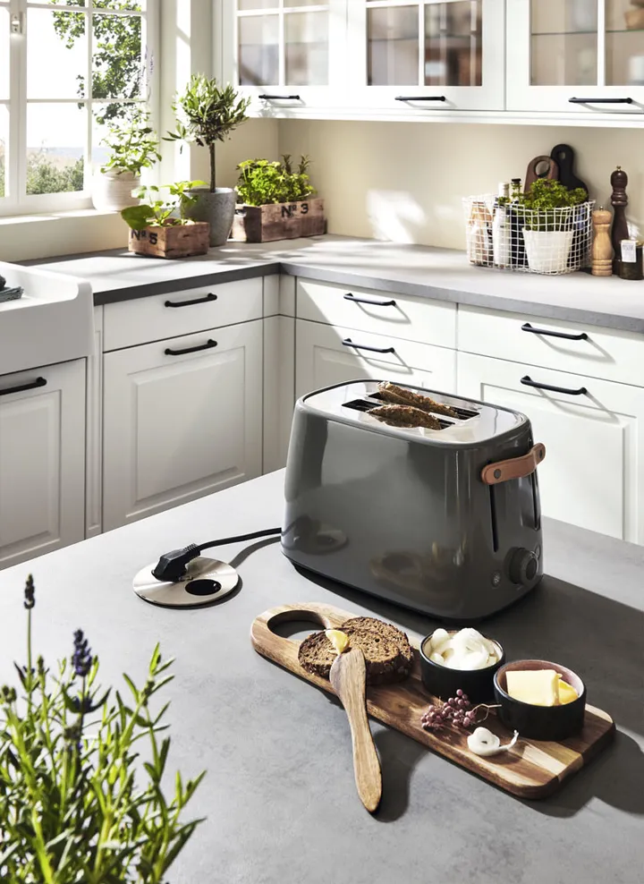 Cuisines Elite Sylt Blanc alpin mat 3