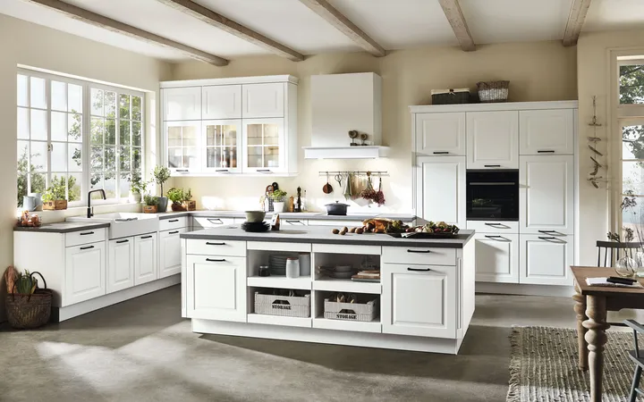Cuisines Elite Sylt Blanc alpin mat 0