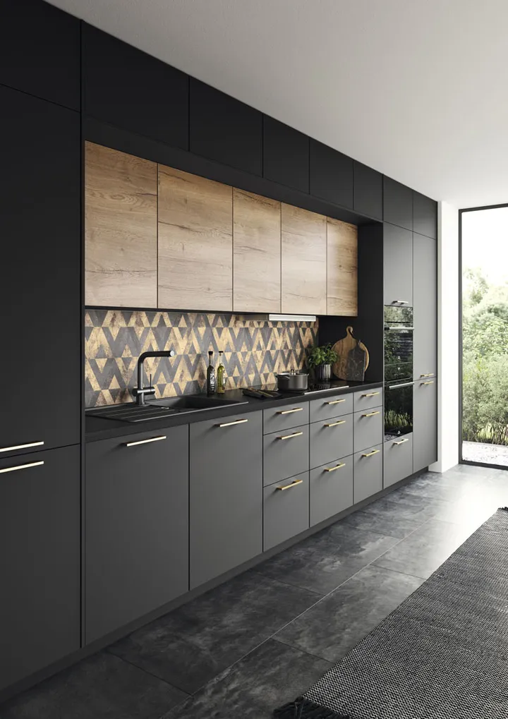 Cuisines Elite Touch, Noir super mat 3