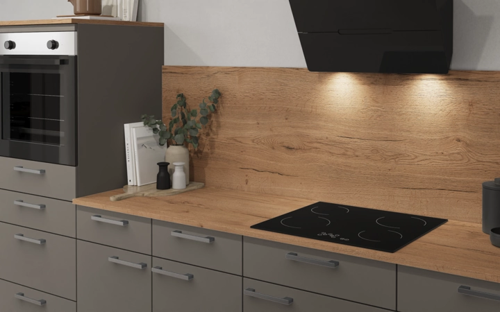 Cuisines Elite Cuisine en îlot 336,6 cm x 220 cm électroménagers inclus planning 1 2