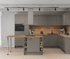 Cuisines Elite Cuisine en îlot 338,2 cm x 248,2 cm électroménagers inclus planning 1 0