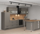 Cuisines Elite Cuisine en îlot 363,4 cm électroménagers inclus planning 1 1