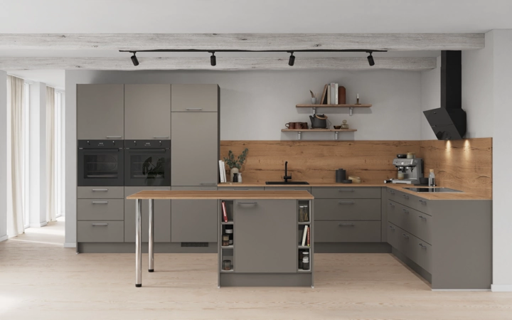 Cuisines Elite Cuisine en îlot 456,6 cm x 276,8 cm électroménagers inclus planning 1 0