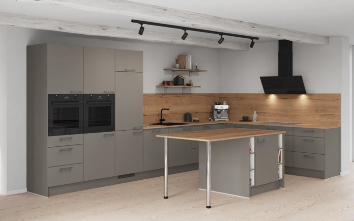 Cuisines Elite Cuisine en îlot 456,6 cm x 276,8 cm électroménagers inclus planning 1 1