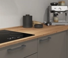 Cuisines Elite Cuisine en L 366,6 cm x 246, 6 cm électroménagers inclus planning 1 3
