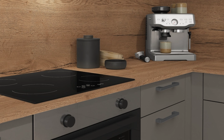 Cuisines Elite Cuisine en L 396,6 cm x 246,8 cm électroménagers inclus planning 1 3