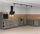 Cuisines Elite Cuisine en L 426,6 cm x 220 cm électroménagers inclus planning 1 4