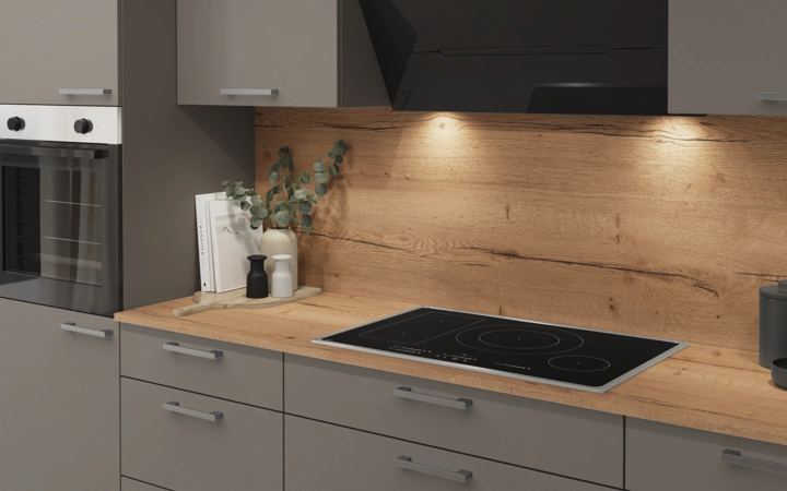 Cuisines Elite Cuisine en L 426,6 cm x 276,8 cm électroménagers inclus planning 1 2