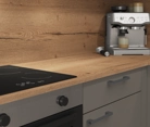 Cuisines Elite Cuisine en L 456,6 cm x 246,8 cm électroménagers inclus planning 1 3
