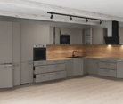 Cuisines Elite Cuisine en L 516,6 cm x 276,8 cm électroménagers inclus planning 1 4