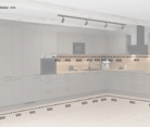 Cuisines Elite Cuisine en L 516,6 cm x 276,8 cm électroménagers inclus planning 1 5