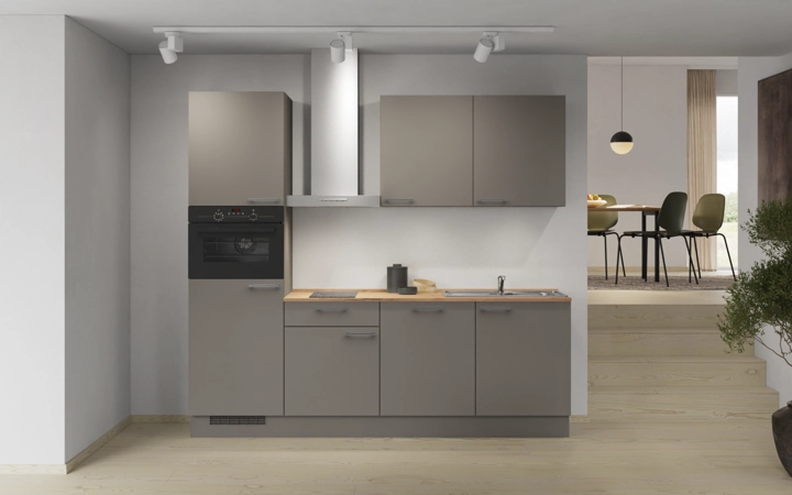 Cuisines Elite Cuisine linéaire 240 cm électroménagers inclus planning 1 0