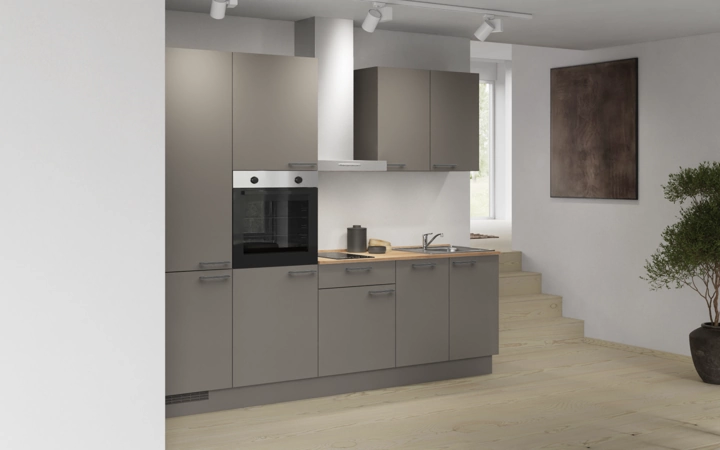 Cuisines Elite Cuisine linéare 270 cm électroménagers inclus planning 1 1