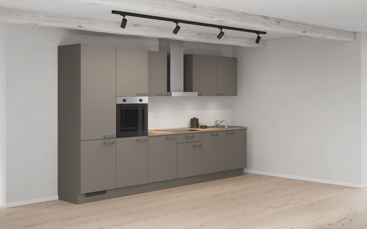 Cuisines Elite Cuisine linéare 360 cm électroménagers inclus planning 1 1