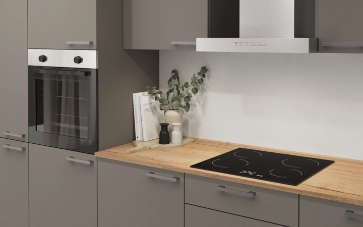 Cuisines Elite Cuisine linéare 360 cm électroménagers inclus planning 1 2
