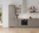 Cuisines Elite Cuisine linéaire 300 cm électroménagers inclus planning 10 0