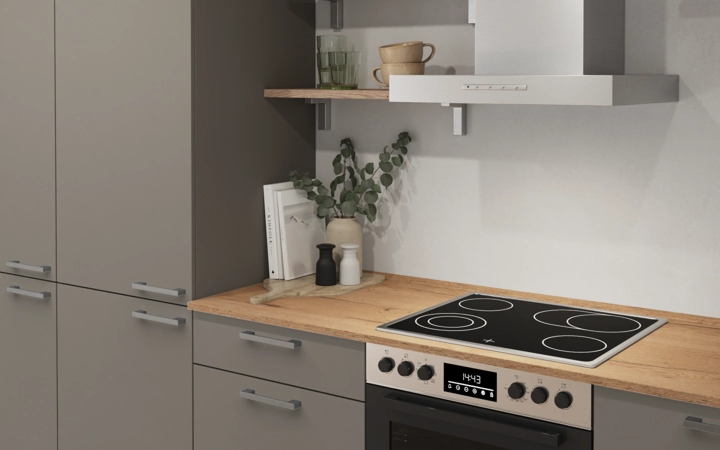 Cuisines Elite Cuisine linéare 360 cm électroménagers inclus planning 10 2