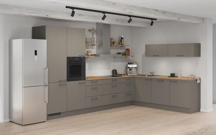 Cuisines Elite Cuisine en L 366,6 cm x 246, 6 cm électroménagers inclus planning 11 1