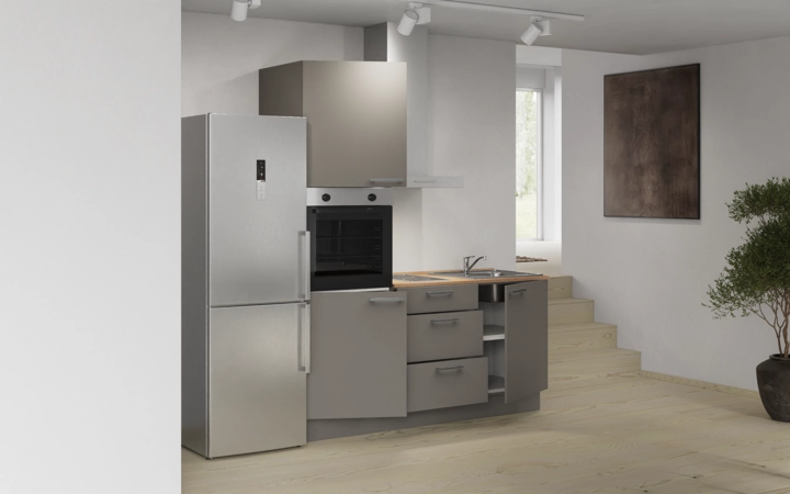 Cuisines Elite Cuisine linéaire 180 cm électroménagers inclus, planning 11 4