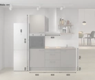 Cuisines Elite Cuisine linéaire 180 cm électroménagers inclus, planning 11 5