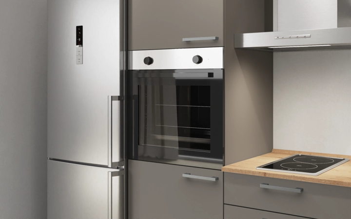 Cuisines Elite Cuisine linéaire 210 cm électroménagers inclus, planning 11 2
