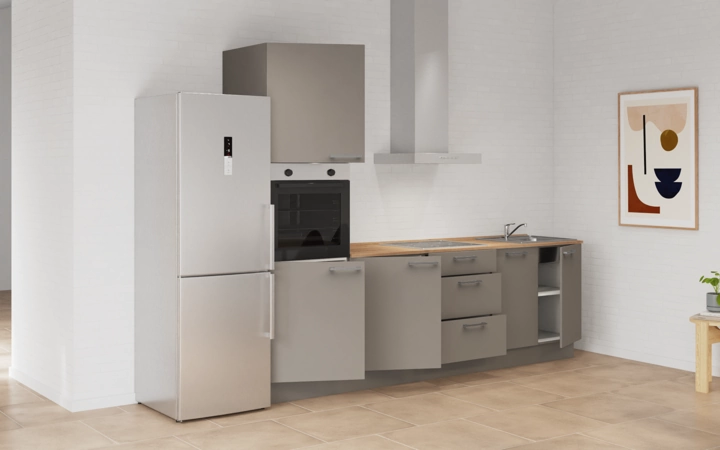 Cuisines Elite Cuisine linéare 270 cm électroménagers inclus planning 11 4