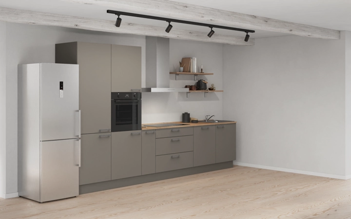 Cuisines Elite Cuisine linéare 360 cm électroménagers inclus planning 11 1