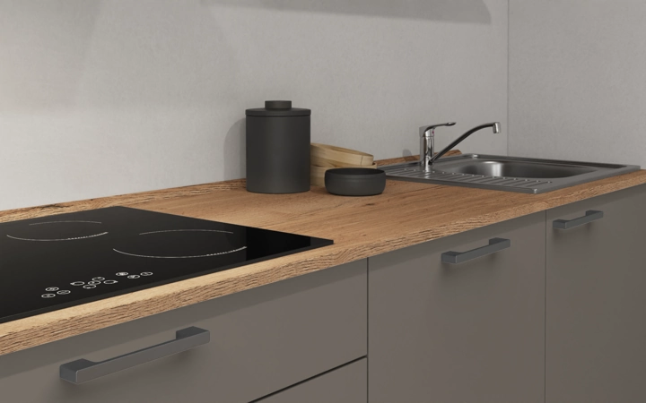 Cuisines Elite Cuisine linéare 360 cm électroménagers inclus planning 11 3