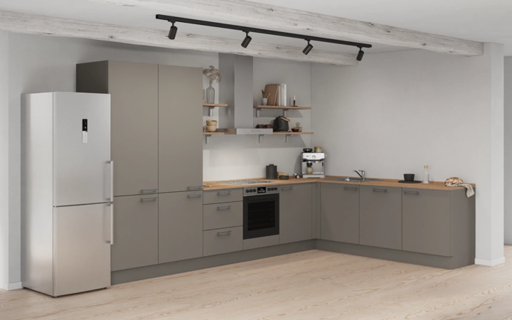 Cuisines Elite Cuisine en L 366,6 cm x 246, 6 cm électroménagers inclus planning 12 1