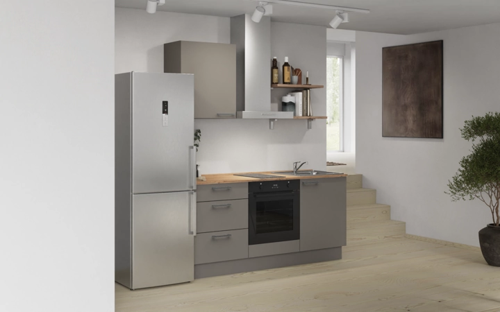 Cuisines Elite Cuisine linéaire 180 cm électroménagers inclus, planning 12 1