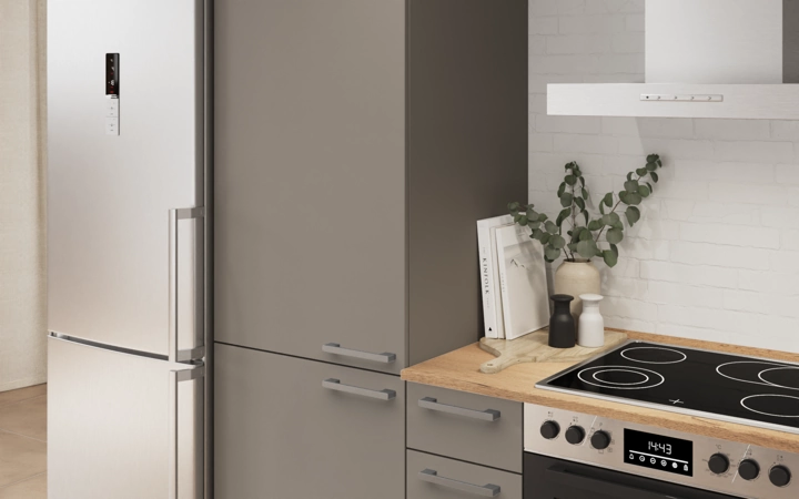 Cuisines Elite Cuisine linéaire 240 cm électroménagers inclus planning 12 2