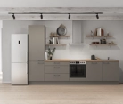 Cuisines Elite Cuisine linéare 330cm électroménagers inclus planning 12 0