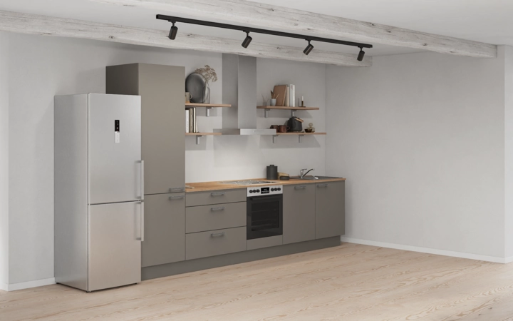 Cuisines Elite Cuisine linéare 330cm électroménagers inclus planning 12 1