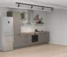 Cuisines Elite Cuisine linéare 330cm électroménagers inclus planning 12 1